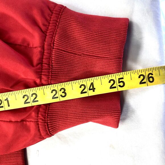 Cardinals Acuity Windbreaker Jacket Red Polyurethane Coating Golf XXL Men V-Neck - Picture 8 of 12